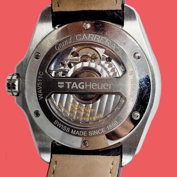 π Tag Heuer Grand Carrera Calibre 6 Watch π - Picture 6 of 9